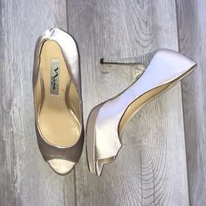 Nina Ivory platform heels